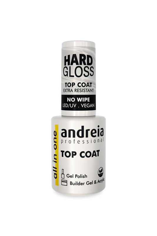 All In One Hard Gloss Top Coat - Extra Resistant