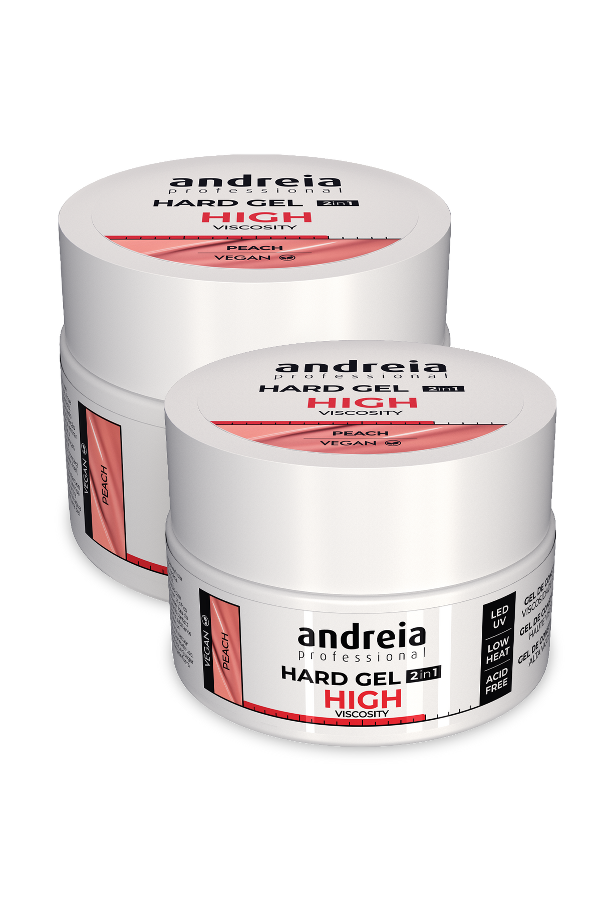 Hard Gel 2 in 1 - Peach (High Viscosity)