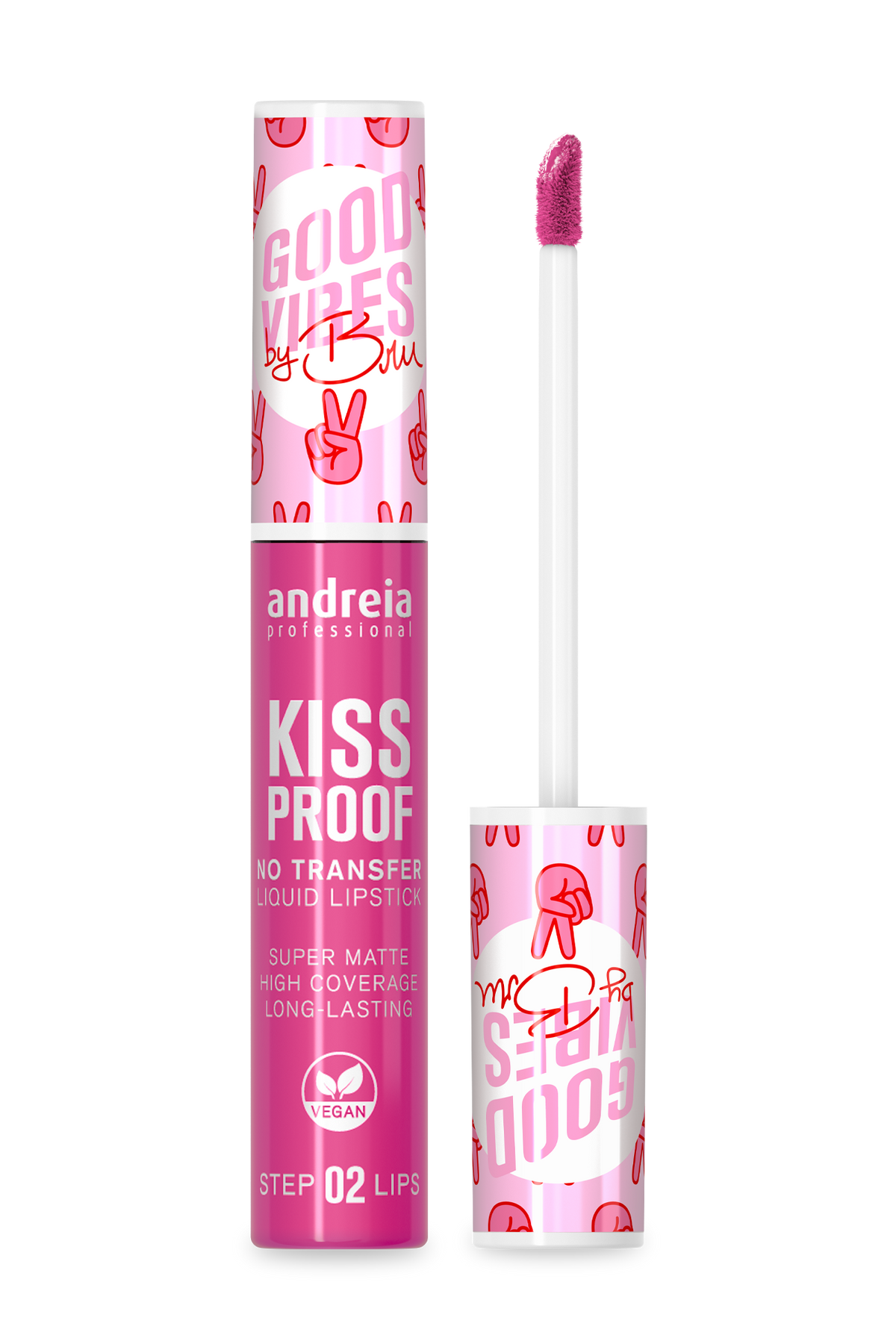 KISS PROOF - No Transfer Liquid Lipstick