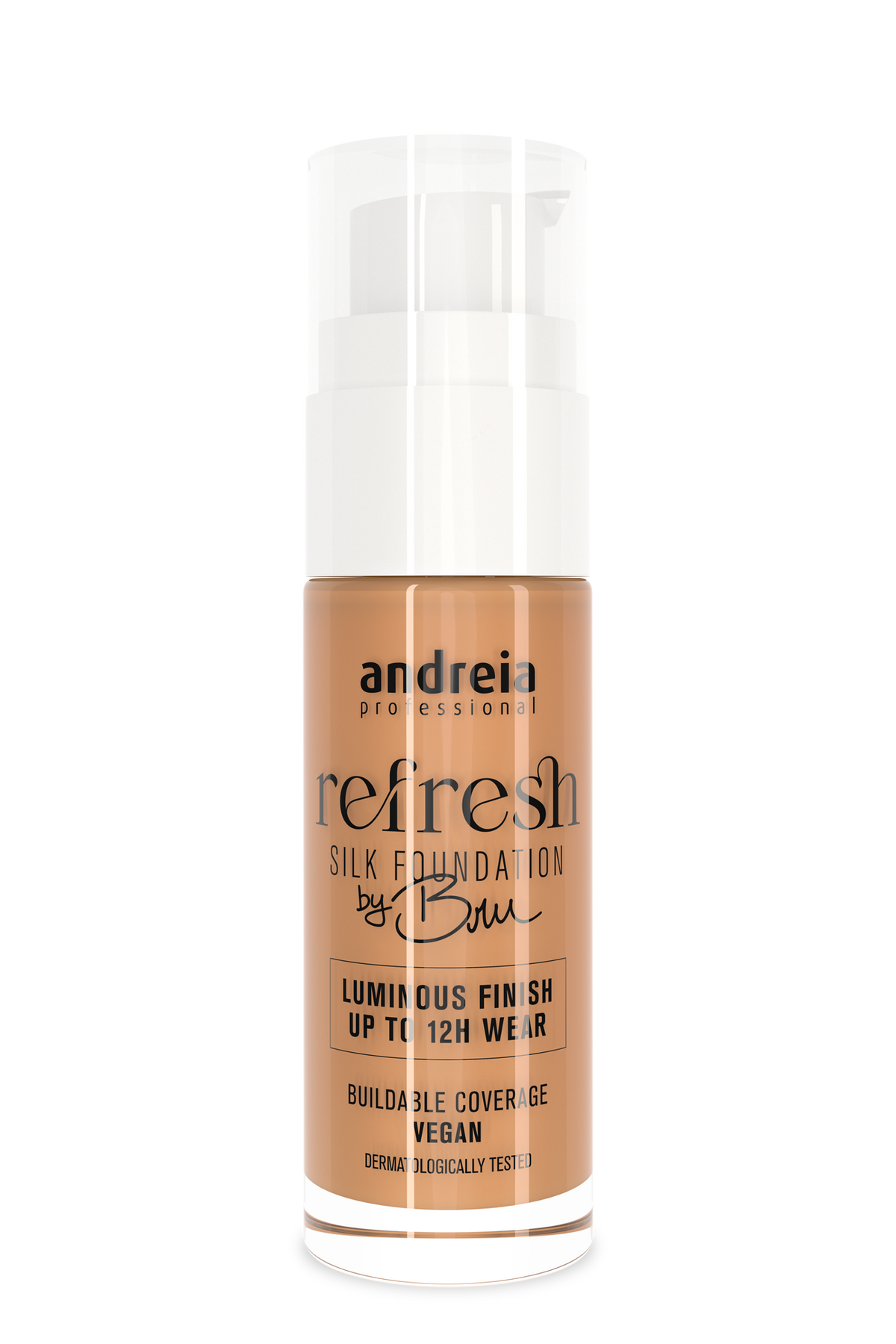 Refresh Silk Foundation by Bru - 04 Peach Sorbet