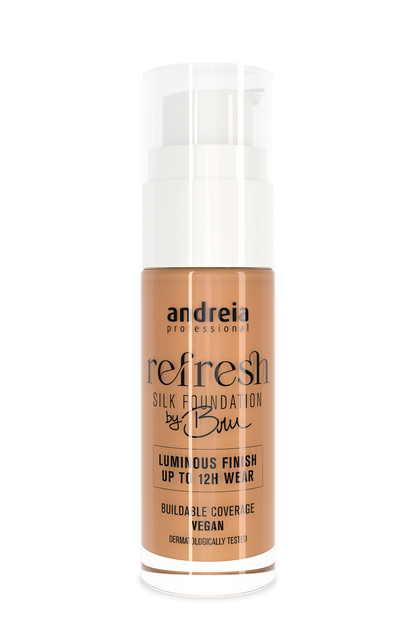 Refresh Silk Foundation by Bru - 04 Peach Sorbet