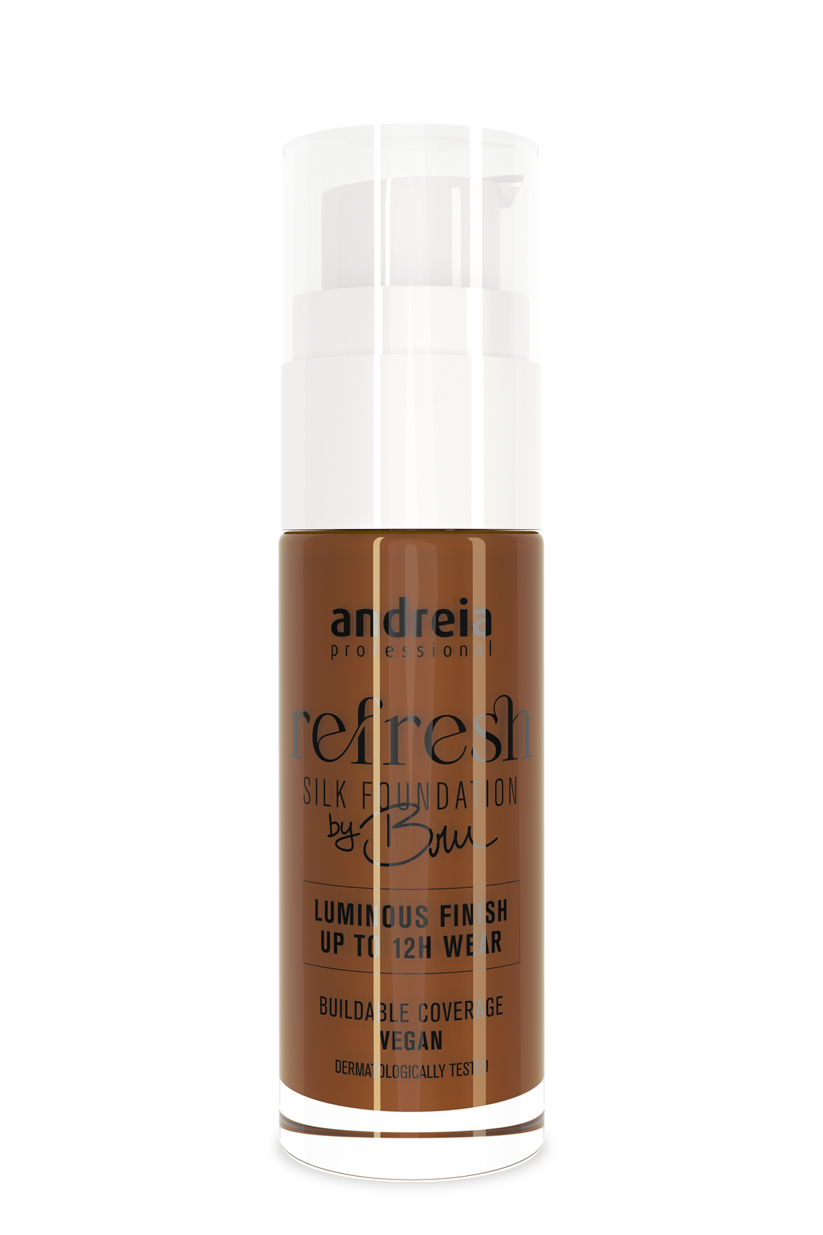 Refresh Silk Foundation by Bru - 08 Salted Caramel