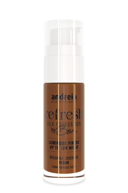 Refresh Silk Foundation by Bru - 08 Salted Caramel