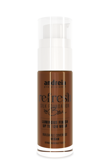 Refresh Silk Foundation by Bru - 09 Milk Chocolate