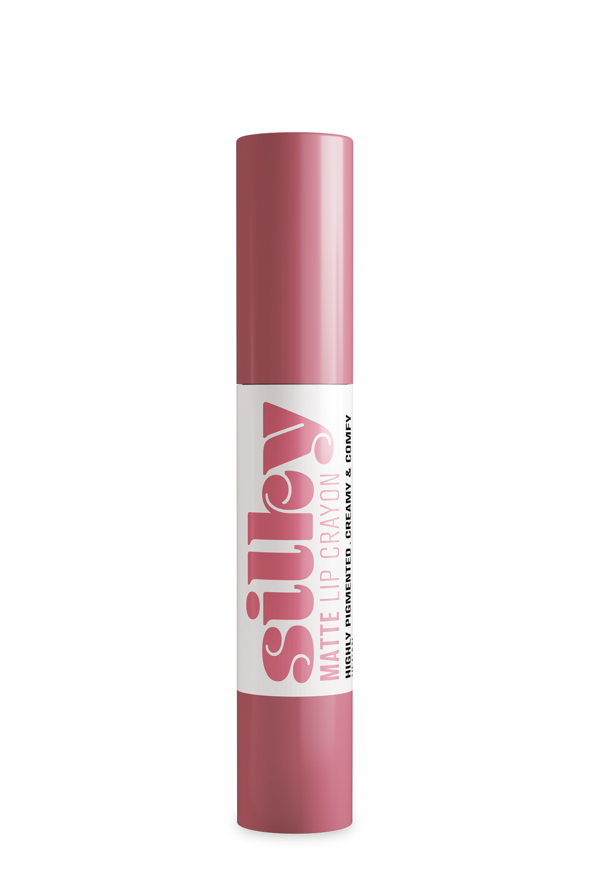 Silky Matte Lip Crayon - 02 Mauve Rose