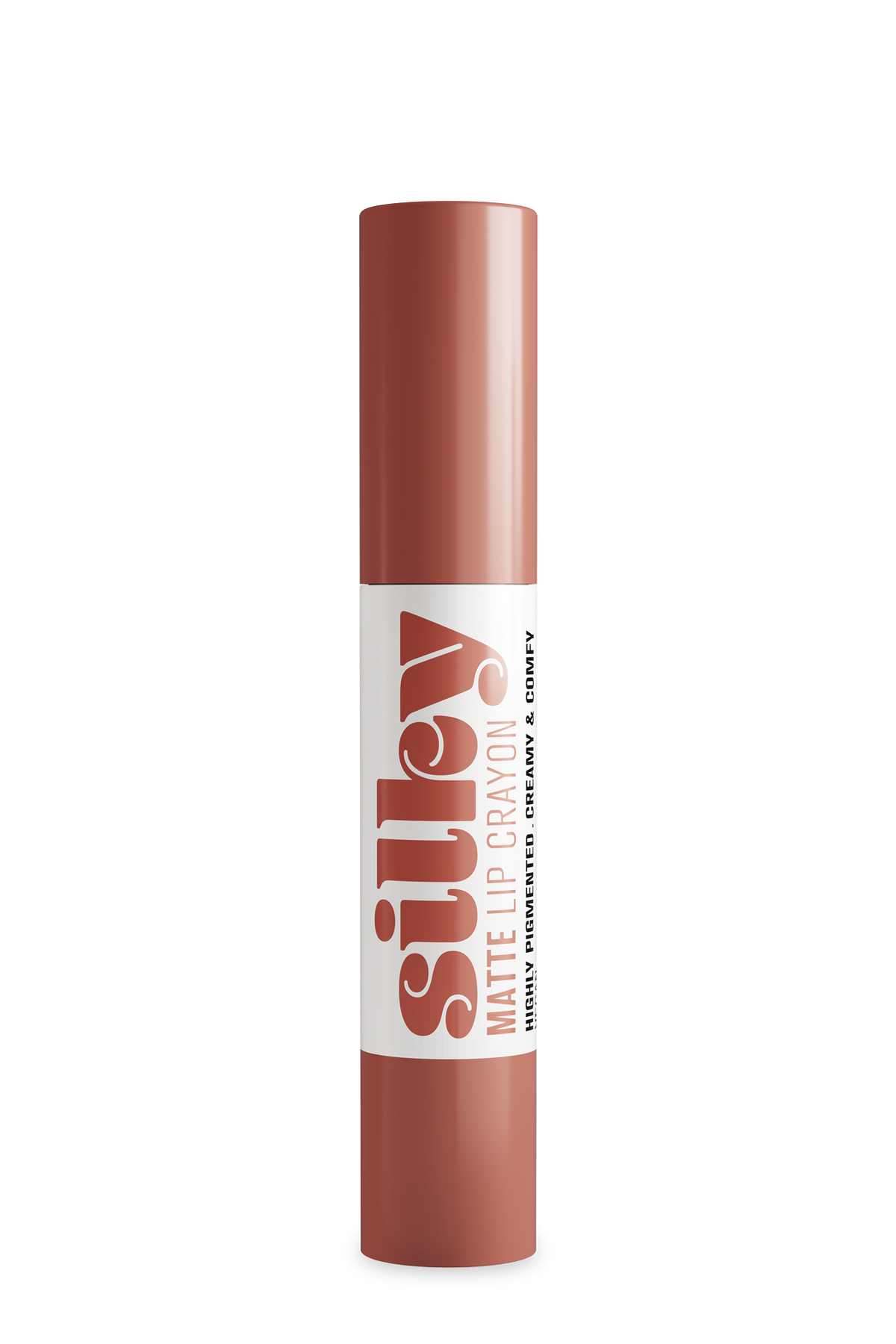 Silky Matte Lip Crayon - 03 Peachy Brown